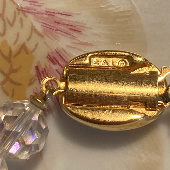 S.A.L Swarovski Vintage Aurora Borealis Choker. Perfect Like New condition. - Picture 6 of 14